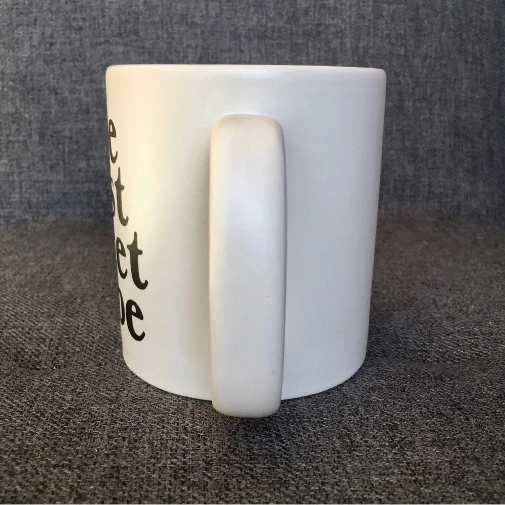 “the best is yet to be” Robert Browning Quote Coffee Mug, White, Black, 15 oz
